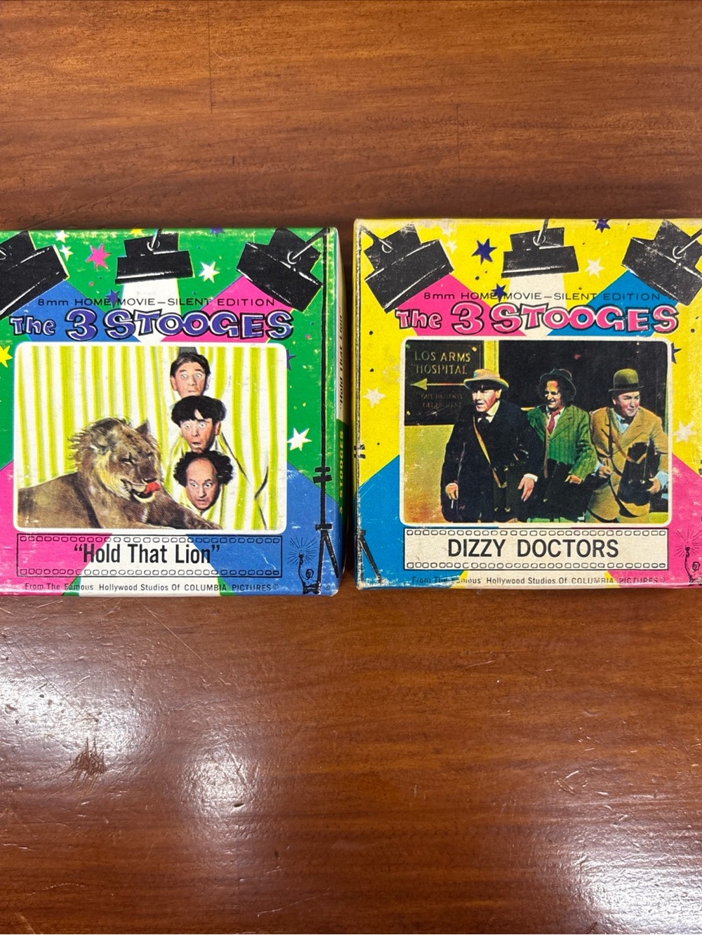 Vtg. “The Three Stooges” 8mm Film Columbia Pictures Lot Of 2